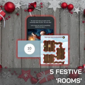 Escape Festive Edition screen display