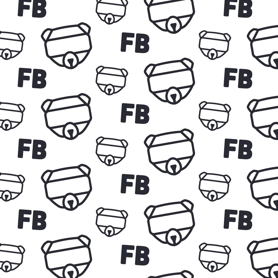 a pattern of a bear