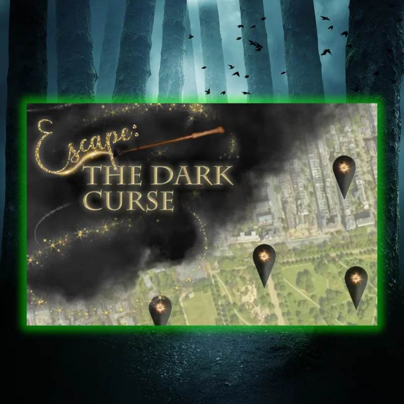 Escape The Dark Curse GPS - Halloween activities for the office