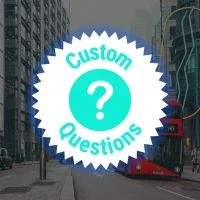 Add custom questions to your game.