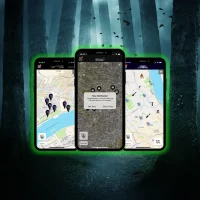 Escape The Dark Curse - GPS - Mobile view - Halloween activities for the office